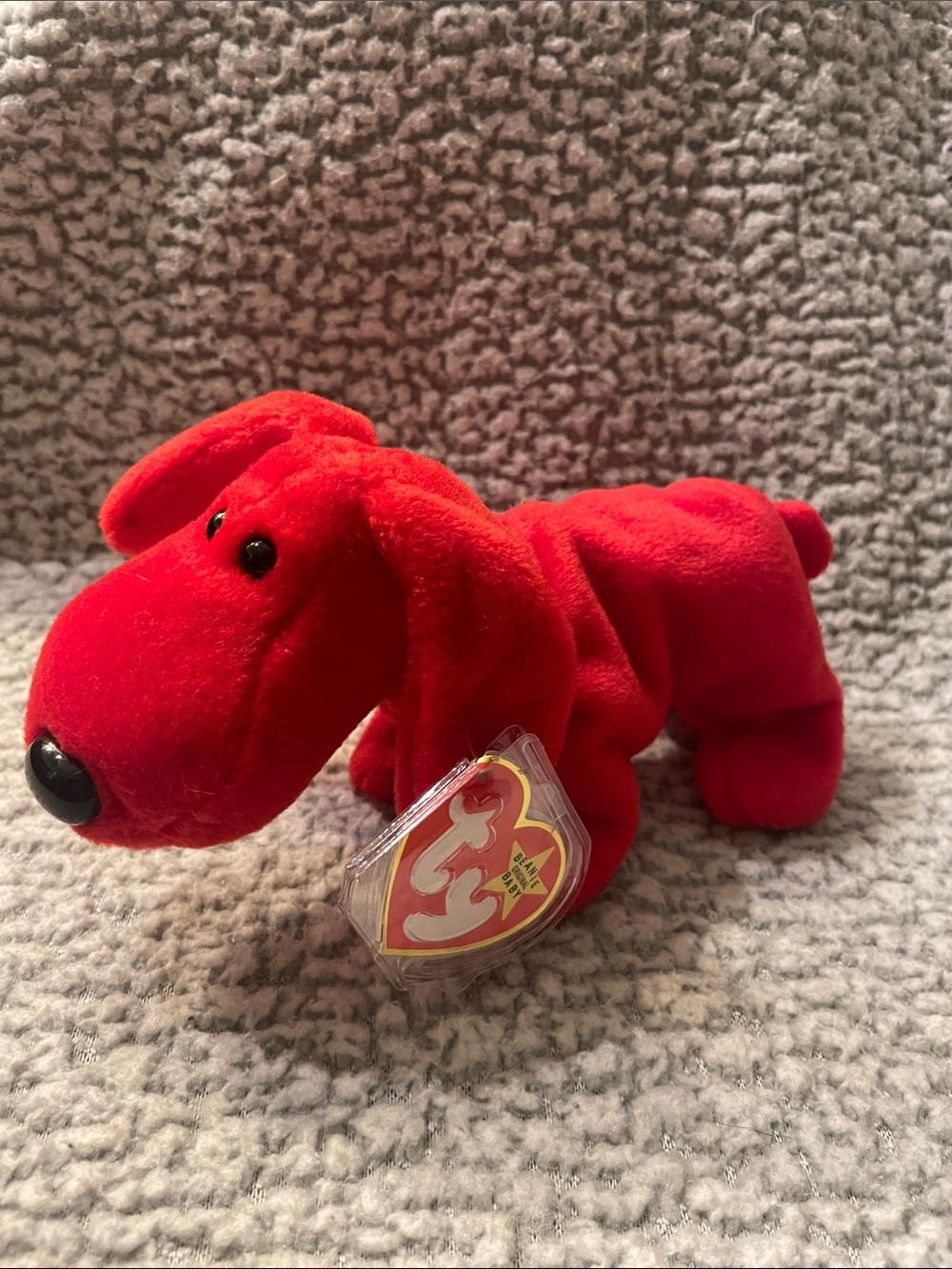2/15$ Ty Beanie Baby “Rover” Red Dog